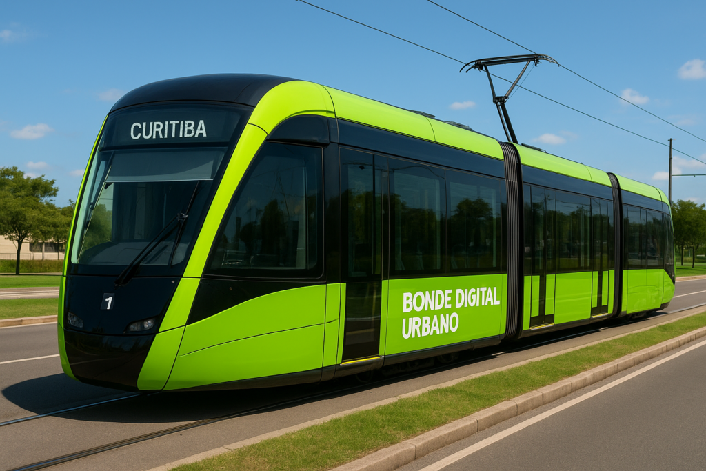 Bonde Digital Urbano em Curitiba